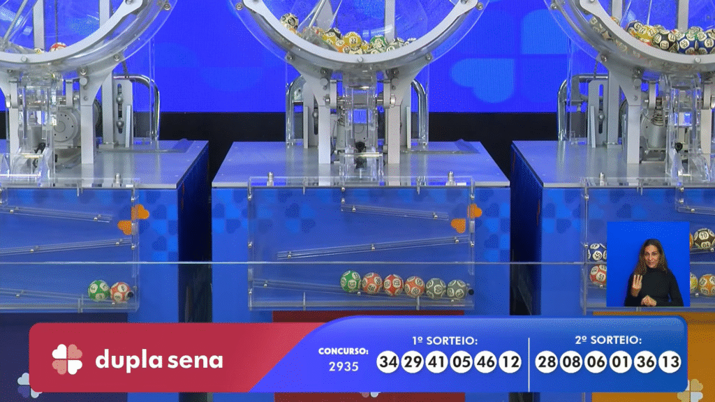 Confira o resultado da Dupla Sena 2935. Veja os números sorteados hoje (11/03) e o prêmio de R$ 4,5 milhões.