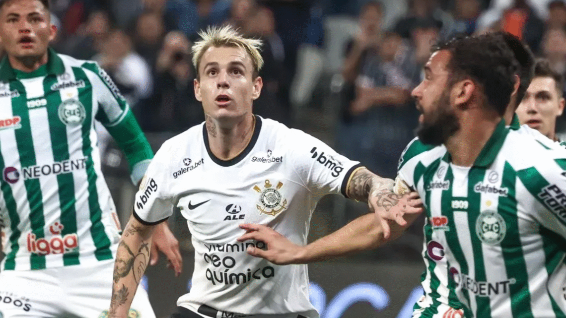 Onde assistir Corinthians x Coritiba pela 5ª rodada do Brasileirão