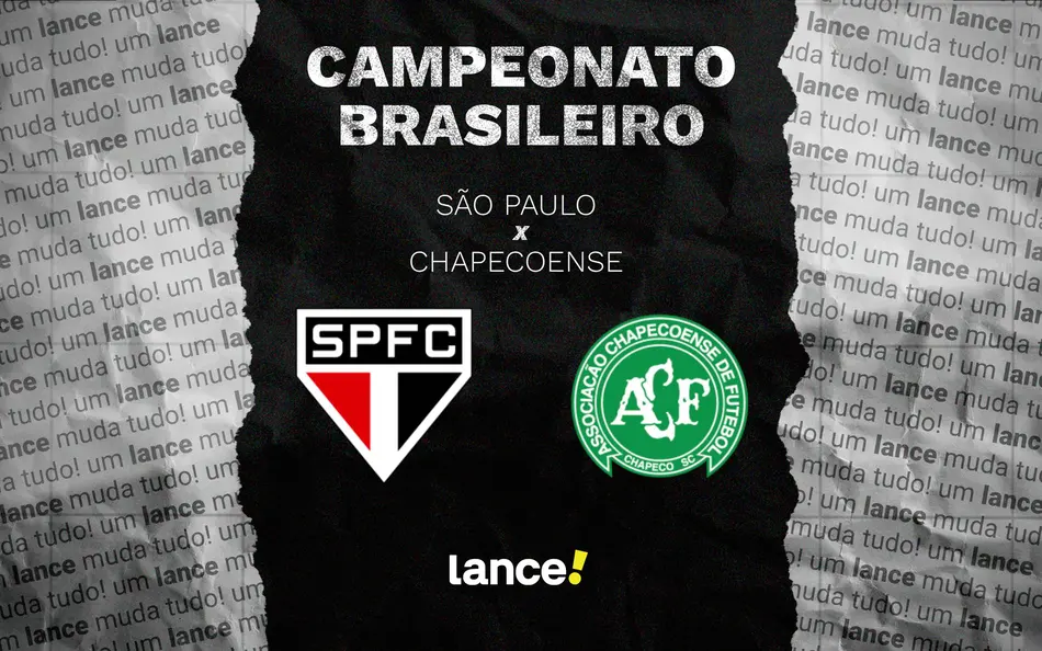 Estreia no banco! Veja a escalação do São Paulo contra a Chapecoense hoje