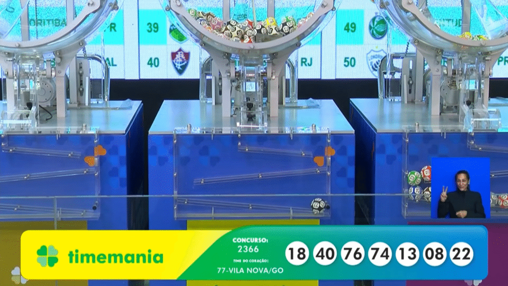 Confira o resultado da Timemania 2366. Veja os números sorteados hoje (12/03) e o prêmio de R$ 11 milhões.