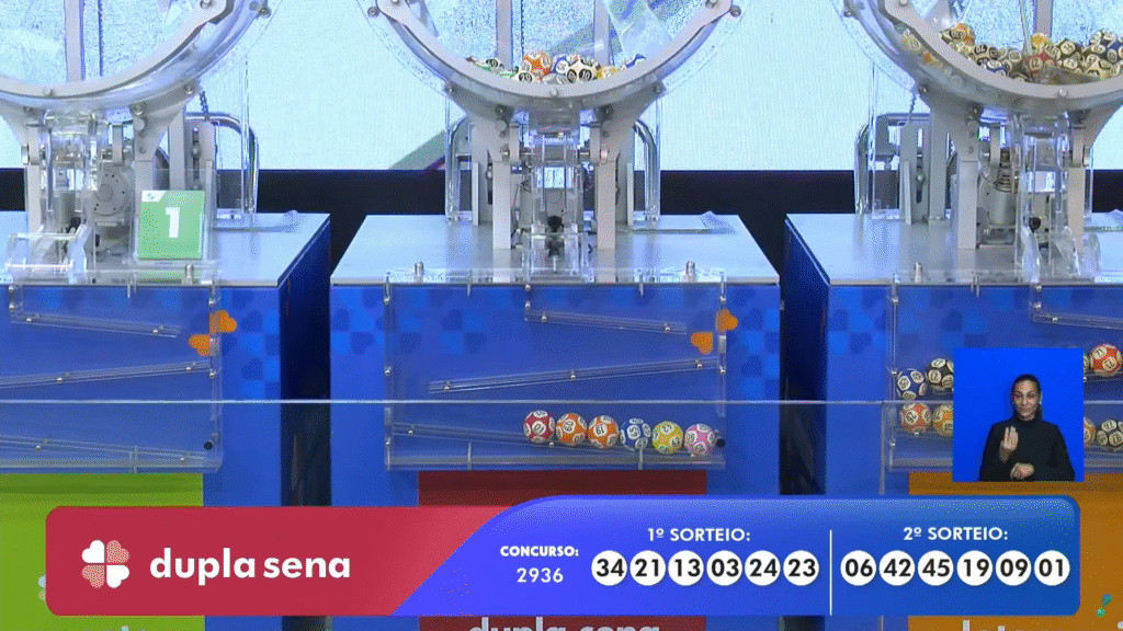 Confira o resultado da Dupla Sena 2936 hoje, sexta-feira (13). Veja os números sorteados e saiba se ganhou o prêmio de R$ 4,7 milhões.