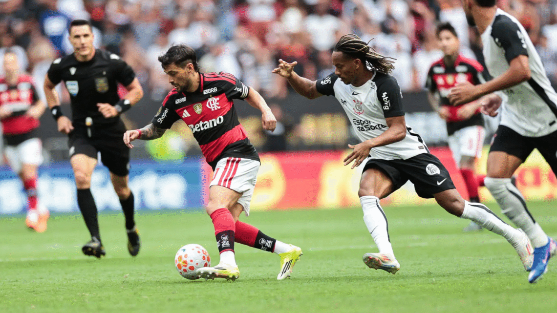 Compre aqui o ingressos do clássico Corinthians x Flamengo
