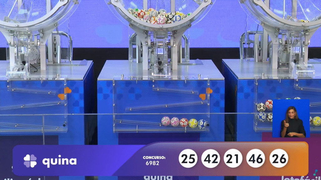 Confira as dezenas premiadas da Quina 6982 sorteados neste sábado (21) e saiba como resgatar o prêmio de R$ 600 mil