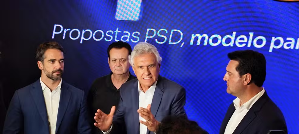 Reviravolta no PSD: Ronaldo Caiado assume protagonismo nas eleições
