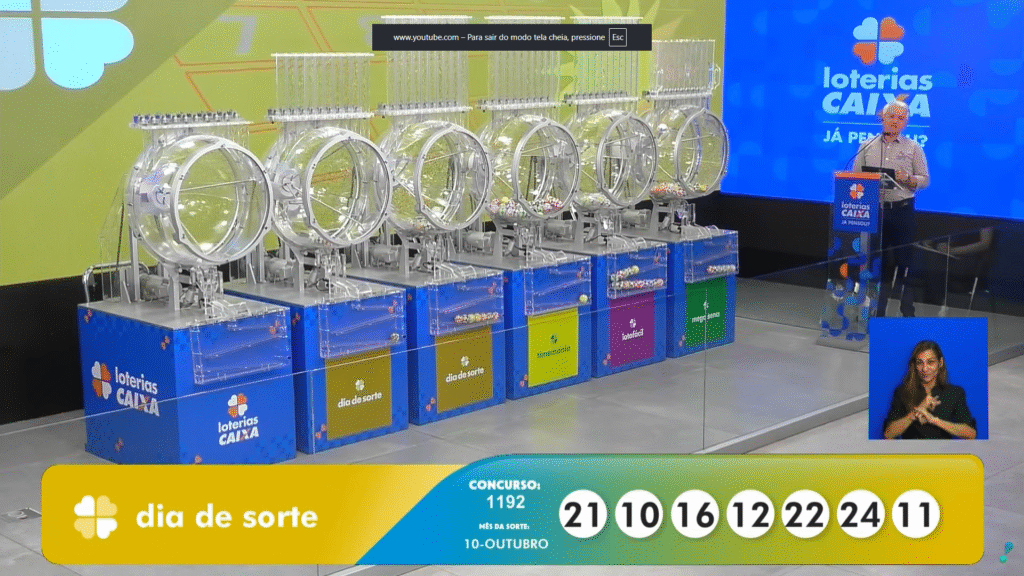 Dia de Sorte 1192: confira os números sorteados nesta terça (24) e saiba como resgatar o prêmio de R$ 150 mil.