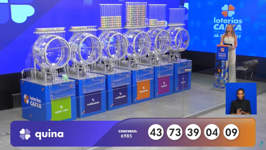 Quina 6985: veja o resultado do sorteio de R$ 6,5 milhões desta quarta (25) e confira as dezenas premiadas.