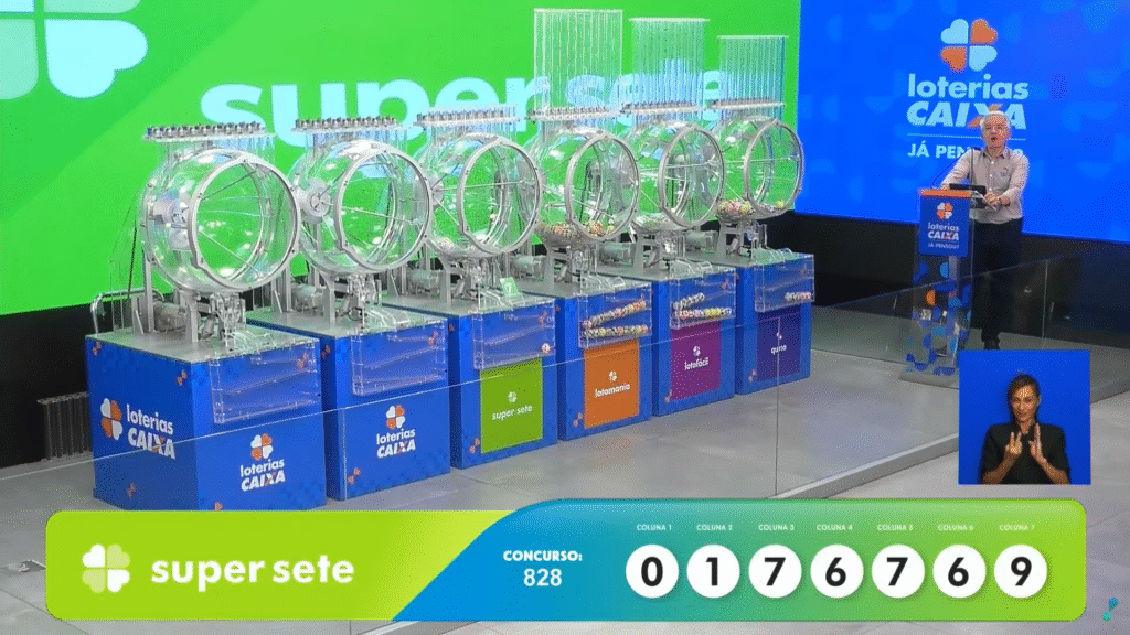 Super Sete 828: confira os números sorteados nesta sexta (27) e saiba como resgatar o prêmio de R$ 4,4 milhões.