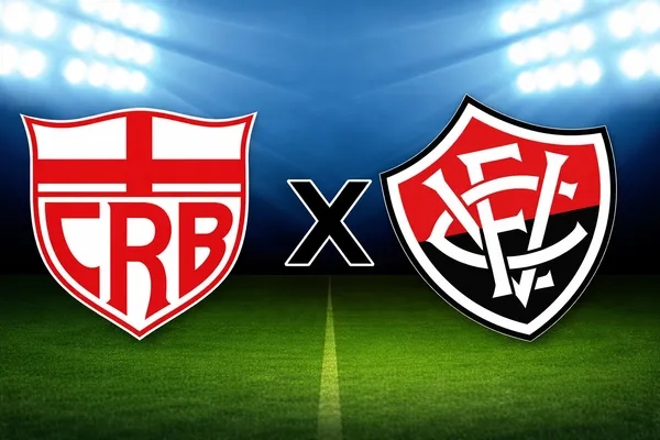 CRB x Vitória se enfrentam pela Copa do Nordeste neste sábado (28). Veja escalações e onde assistir ao jogo.
