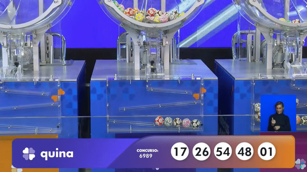 Confira o resultado da Quina 6989 desta segunda-feira (30). Veja os números sorteados e saiba como resgatar o prêmio de R$ 600 mil.