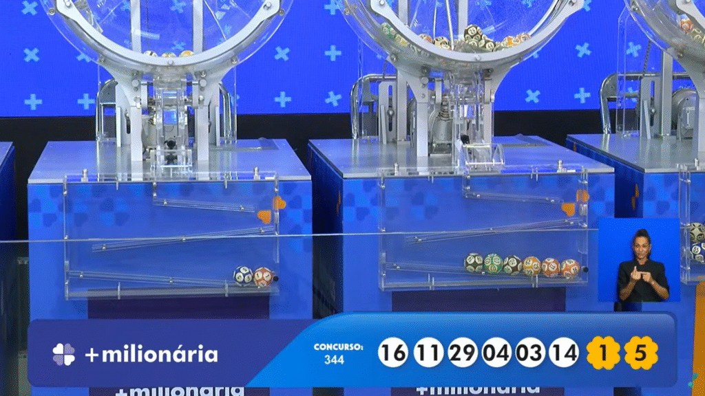 +Milionária 344: confira os números sorteados nesta quarta (08). Veja o resultado e como resgatar o prêmio de R$ 34 milhões.