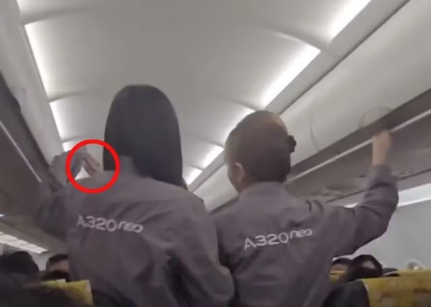 Confusão no ar: Idosa de 71 anos dá tapa em comissária de bordo Confusão no ar: Idosa de 71 anos dá tapa em comissária de bordo