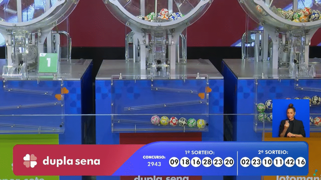 Dupla Sena 2943: confira o resultado e as dezenas sorteadas nesta sexta (10). Saiba como resgatar R$ 450 mil.