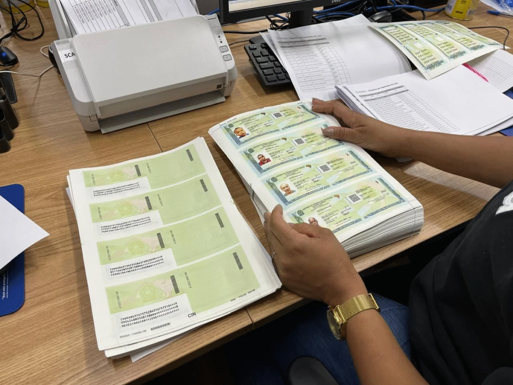 Nova Carteira de Identidade Nacional (CIN) - Foto: Divulgação