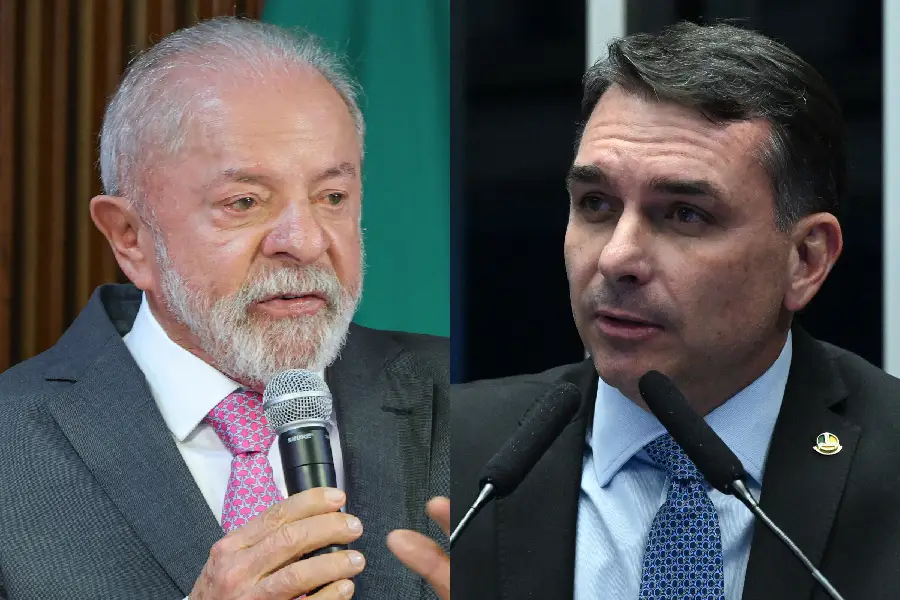 Pesquisa Datafolha aponta Flávio Bolsonaro à frente de Lula no 2º turno