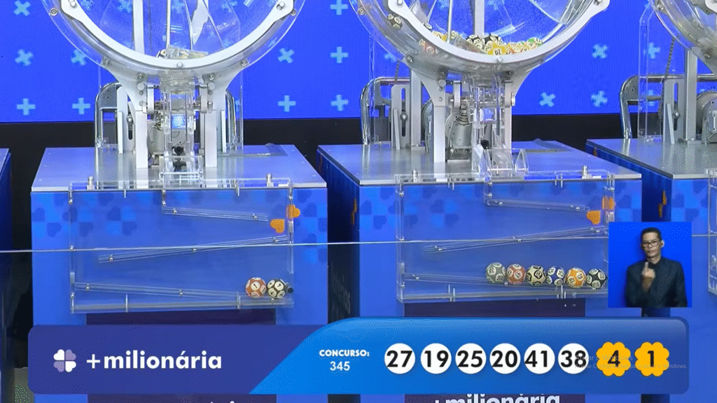 Resultado da +Milionária 345 deste sábado (11). Confira os números e trevos sorteados e saiba como resgatar o prêmio de R$ 34,5 milhões.