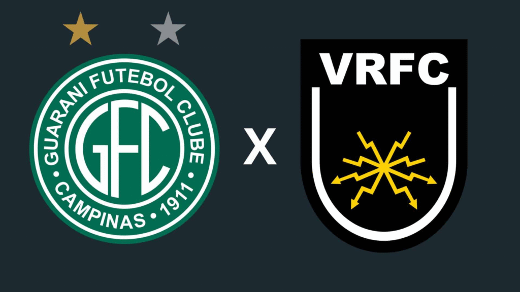 Saiba onde assistir Guarani x Volta Redonda ao vivo. Veja escalações, desfalques e horário pela Série C deste domingo (12).