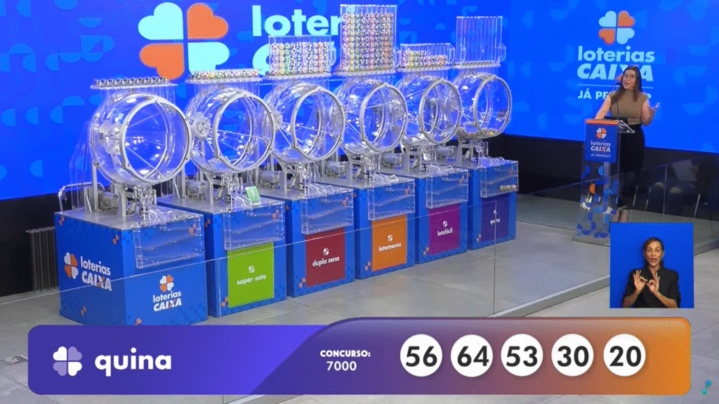 Quina 7000: confira os números sorteados nesta segunda (13). Veja se você ganhou o prêmio de R$ 14,5 milhões.