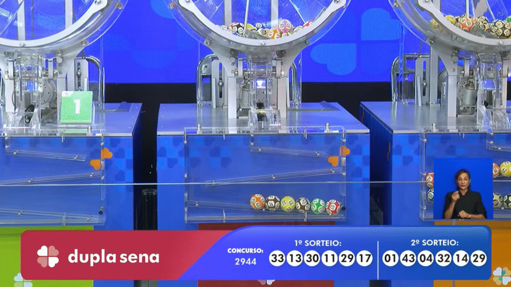 Dupla Sena 2944: confira os números sorteados nesta segunda (13). Veja se você ganhou o prêmio de R$ 650 mil.