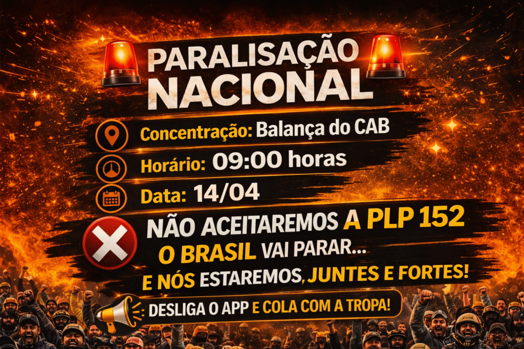 Paralisação dos motoristas por aplicativo / Ratos da Pista - Foto: Ilustração/IA