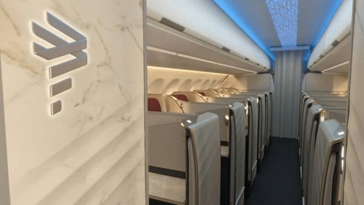 Latam terá classe executiva com cama em aviões curtos?