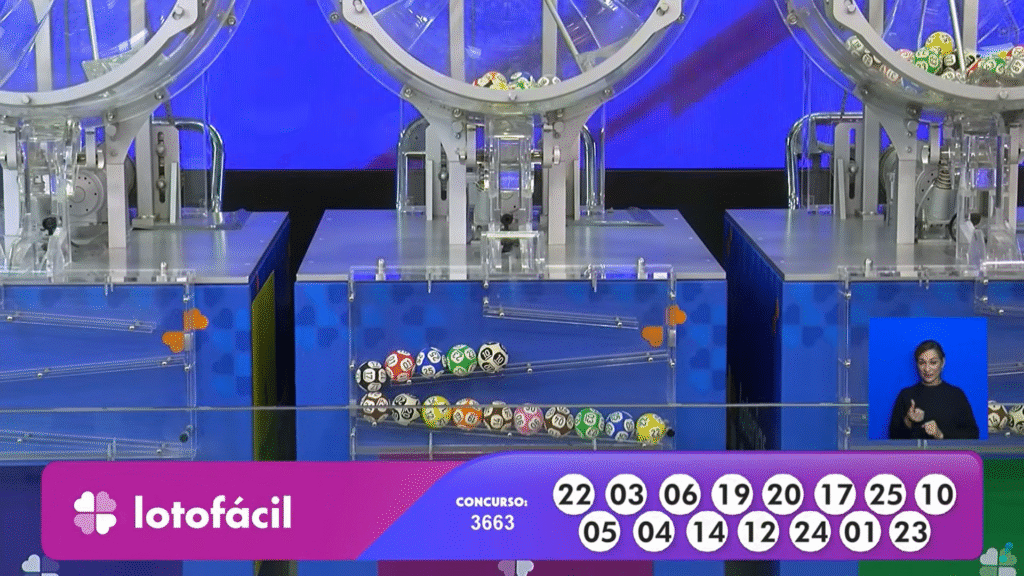 Lotofácil 3663 : confira os números sorteados nesta quinta (16) e saiba como resgatar o prêmio estimado em R$ 5 milhões.