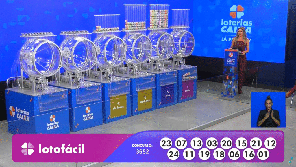 Lotofácil 3652: confira os números sorteados nesta quinta-feira (02) e veja como resgatar o prêmio de R$ 2 milhões.