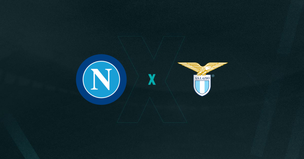 Napoli x Lazio: saiba onde assistir ao vivo, horários e as escalações oficiais do clássico italiano deste sábado (18).