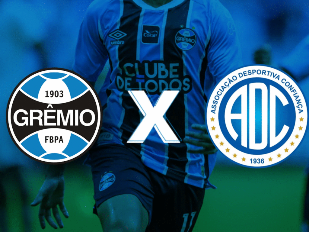 Grêmio x Confiança: veja onde assistir ao vivo, horário e as escalações do jogo nesta terça (21) pela Copa do Brasil. Confira os detalhes.