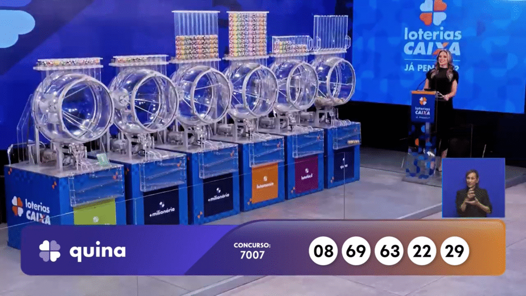 Quina 7007: confira os números sorteados nesta quarta (22) e saiba como resgatar o prêmio estimado em R$ 32 milhões.