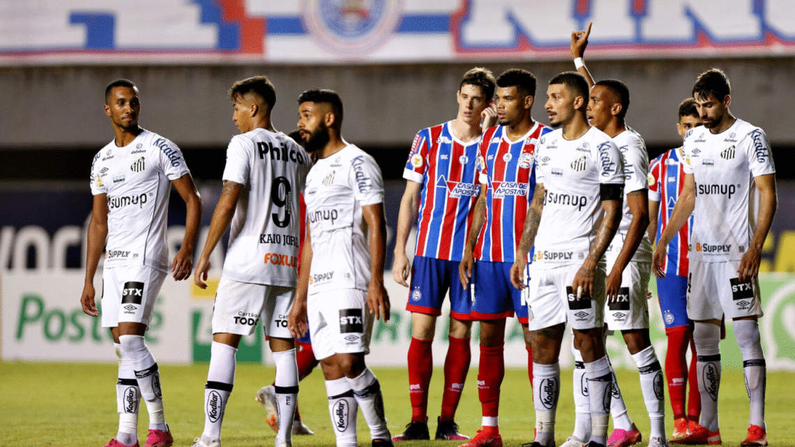 Bahia x Santos: onde assistir ao vivo, horário e escalações de hoje