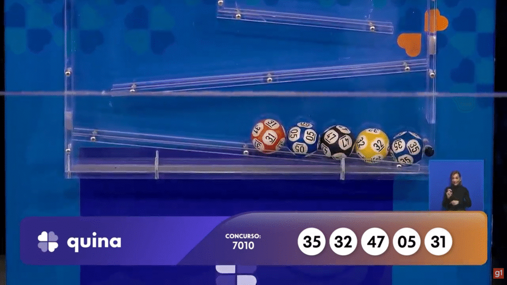 Quina 7010: confira os números sorteados nesta sábado (25). Veja as dezenas e saiba como resgatar o prêmio de R$ 1,3 milhão.