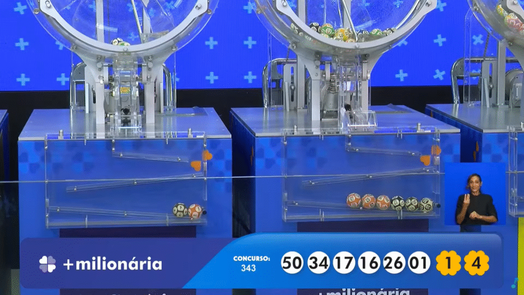 +Milionária 343: confira o resultado do sorteio deste sábado (04). Veja as dezenas e saiba como resgatar seu prêmio.