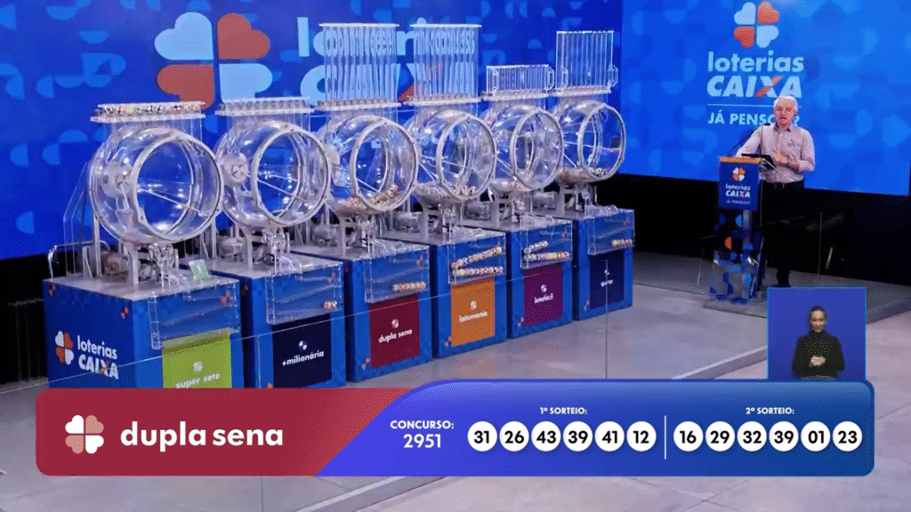 Dupla Sena 2951: confira o resultado oficial e os números sorteados nesta quarta (29). Veja como resgatar o prêmio de R$ 2 milhões.