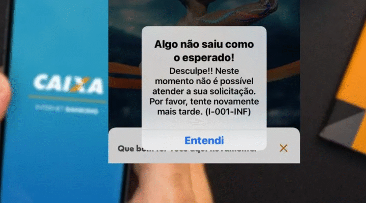 Caixa fora do ar? Clientes relatam falhas no app nesta sexta (8)