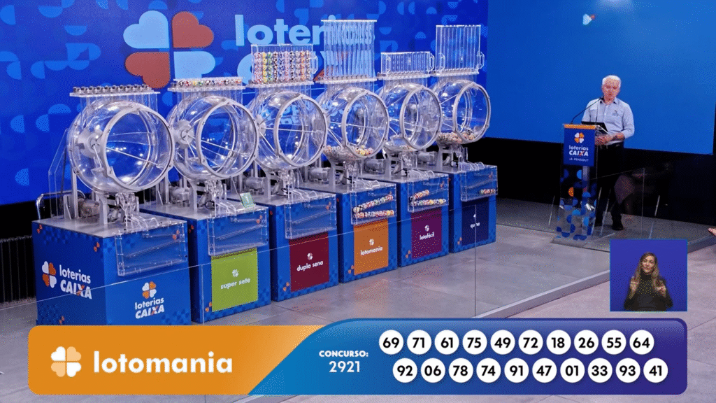 Lotomania 2921: veja o resultado do sorteio e confira os números premiados que valem R$ 2,6 milhões nesta sexta (8).