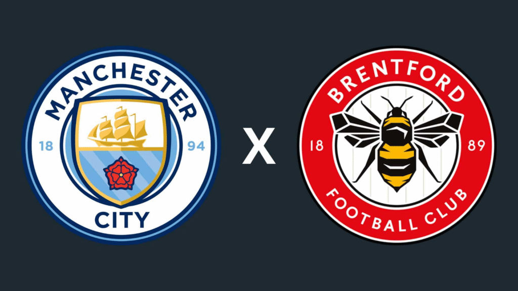 Manchester City x Brentford: veja onde assistir ao vivo, horário e as escalações oficiais pela 36ª rodada da Premier League neste sábado (9).