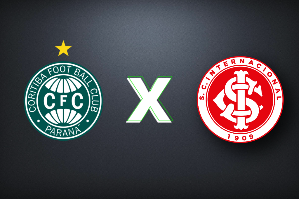 Coritiba x Internacional: veja onde assistir ao vivo, horário e as escalações oficiais pela 15ª rodada do Brasileirão neste sábado (9).