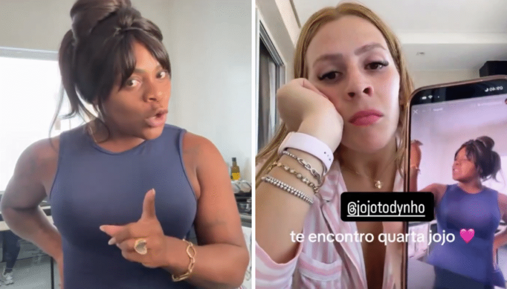 Cantora Jojo Todynho e influenciadora Malévola marcaram confronto após confusão e acusações nas redes sociais.