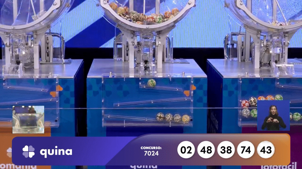 Veja os números sorteados na Quina 7024 desta quarta (13). Confira o resultado completo e saiba como resgatar o prêmio de R$ 600 mil.
