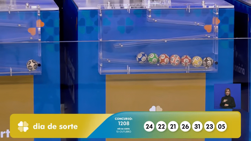 Dia de Sorte 1208: confira os detalhes dos números sorteados e saiba como resgatar seu prêmio de R$ 650 mil neste sábado (2).