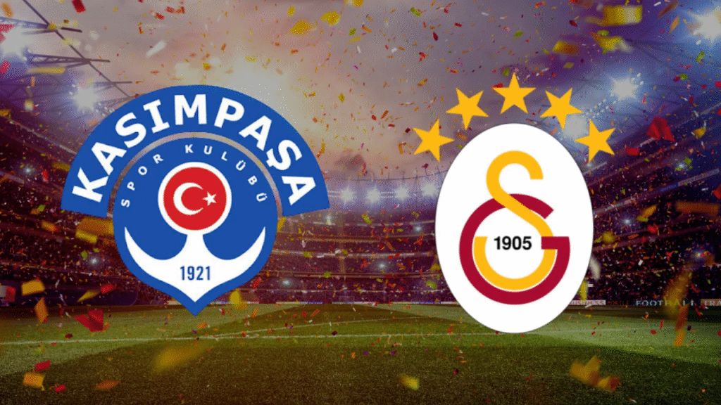 Saiba onde assistir ao vivo Kasımpaşa x Galatasaray. Confira o horário, local e transmissão do jogo da Süper Lig.