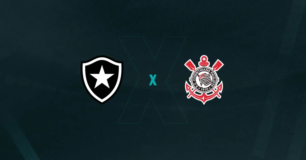 Saiba onde assistir ao vivo Botafogo x Corinthians pelo Brasileirão. Veja o horário, as escalações e a arbitragem.