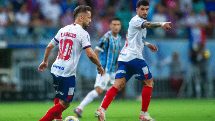 Assista aqui o duelo entre Bahia x Grêmio pelo Brasileiro