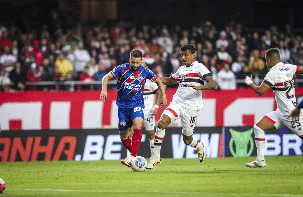 Saiba onde assistir ao vivo São Paulo x Bahia pela 14ª rodada do Brasileirão