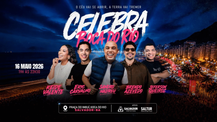 Festival gospel Celebra Boca do Rio reúne grandes nomes da música cristã na capital
