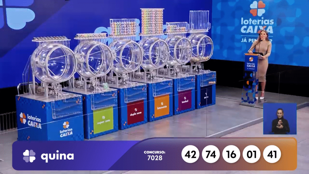 Quina 7028: confira os números sorteados nesta segunda (18). Veja as dezenas premiadas e saiba como resgatar o prêmio em R$ 10,5 milhões.