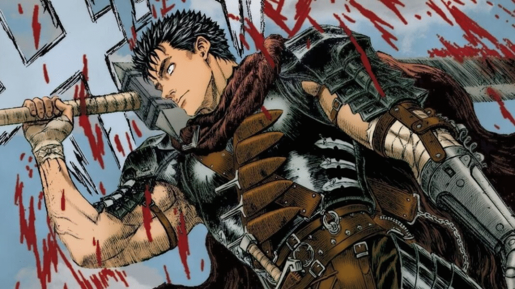 Berserk lançará novo capítulo em junho de 2026. O capítulo 384 encerra um hiato de oito meses e ganha data oficial na Young Animal.