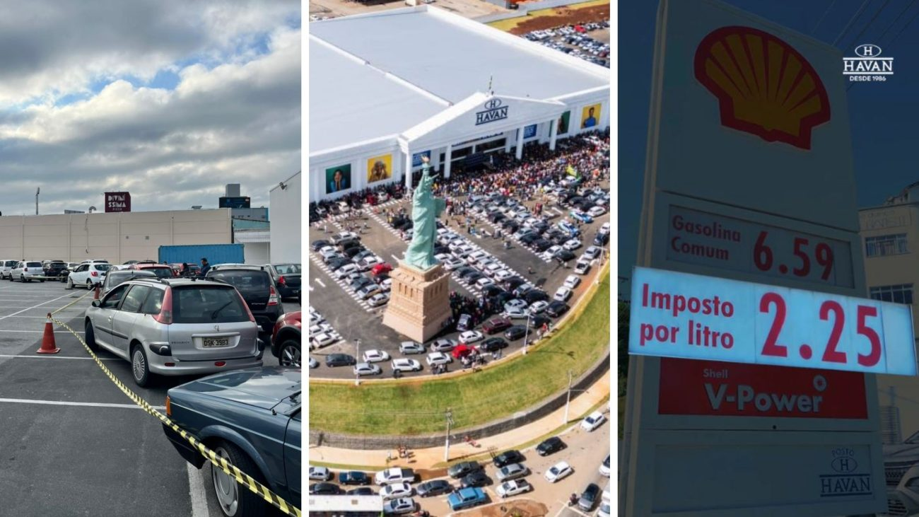 Gasolina sem imposto faz motoristas de SC esperarem mais de uma hora em  postos da Havan - Boca do Rio Magazine