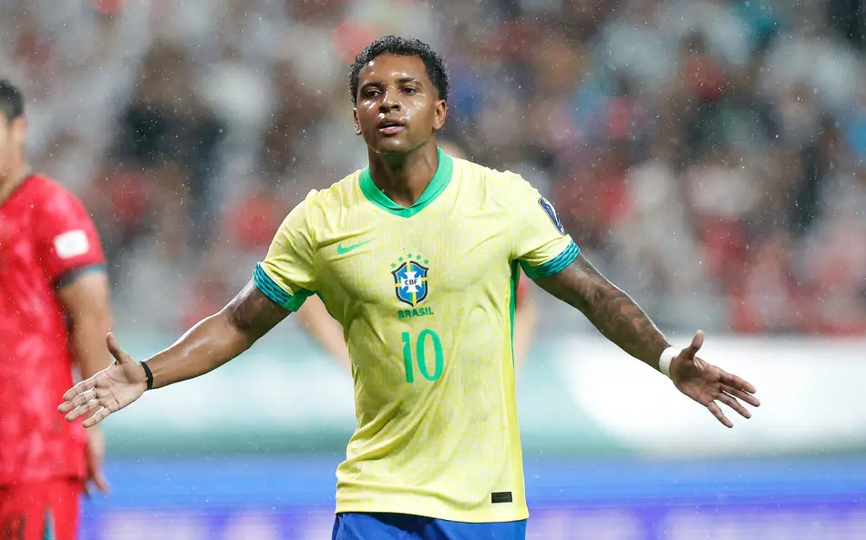 Rodrygo é convocado para a Copa do Mundo 2026, mas não pela Seleção Brasileira