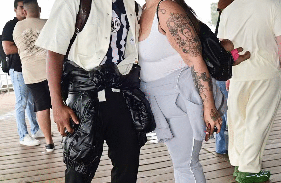 Após perder 100 kg, Thais Carla e o marido chegam a Manaus para o Festival da Cunhã Após perder 100 kg, Thais Carla e o marido chegam a Manaus para o Festival da Cunhã